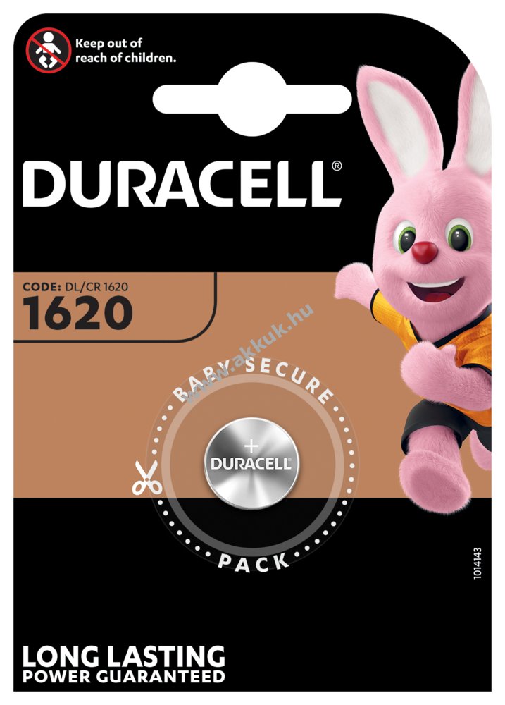 Duracell lithium gombelem DL1620 1db/csom.