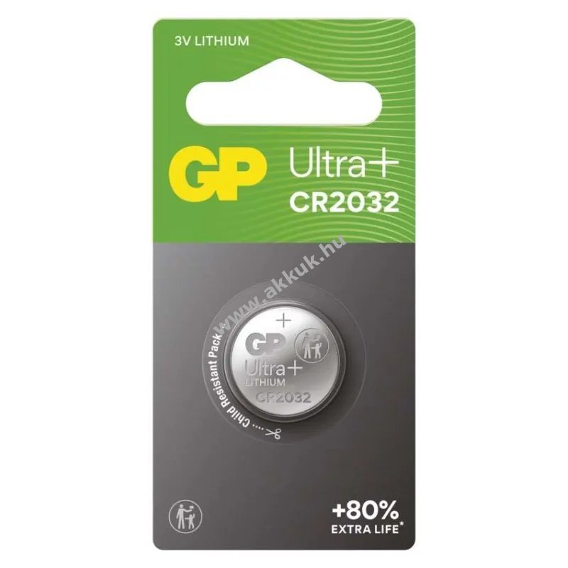 GP GOMBELEM CR2032 1db/csomag