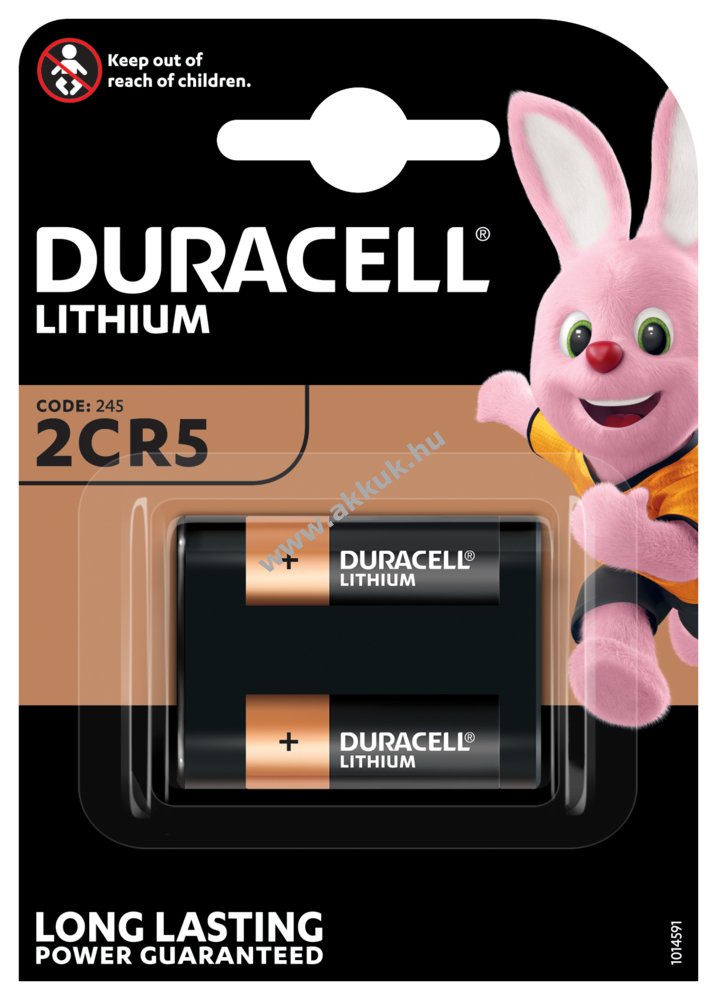 Duracell fotó elem Ultra M3 típus 245 1db/csom.