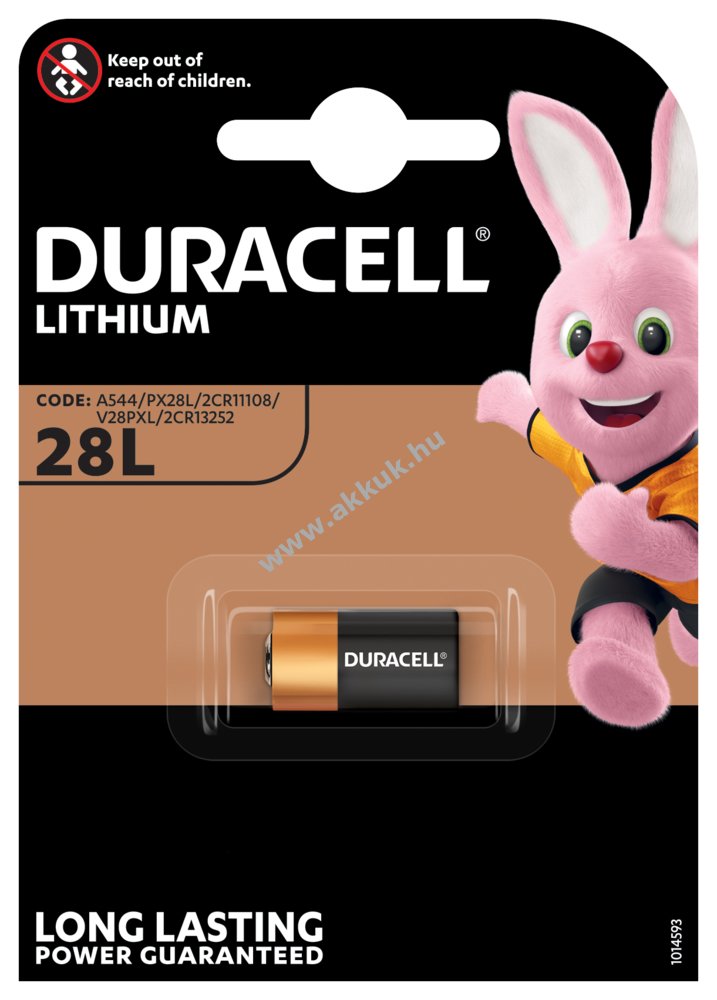 Duracell fotó elem típus 28L 1db/csom.