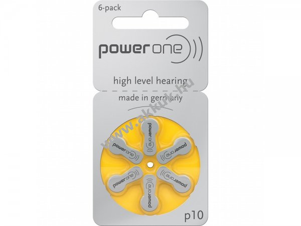 Varta Power One elem P10 hallókészülékhez 6db/csom.