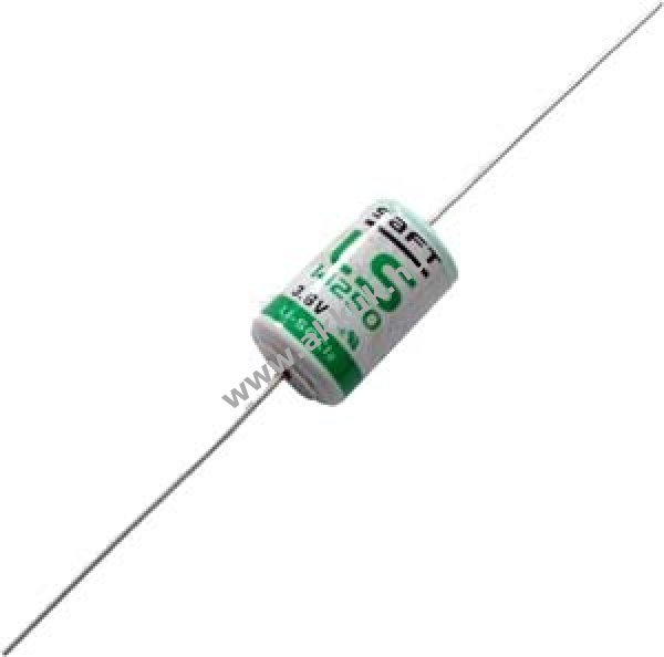 SAFT lithium elem típus LS14250CNA forrasztható - 1/2AA 3,6V 1,2Ah (Li-SOCl2) LS14250-AX