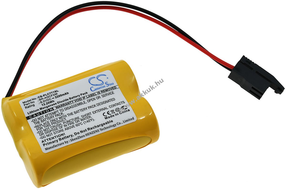 Helyettesítõ PLC (SPS) lithium elem GE FANUC A98L-0031-0011/L