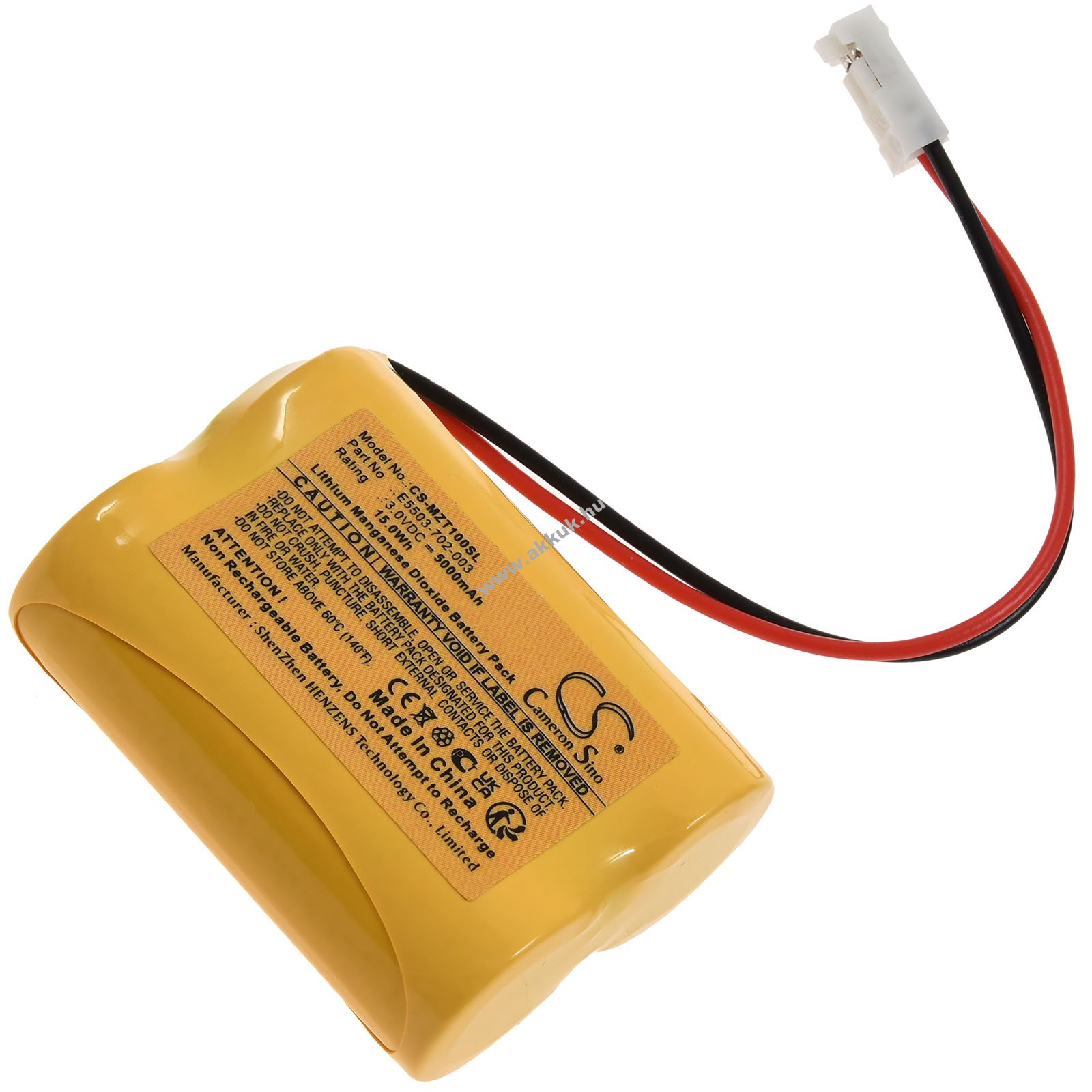 Helyettesítő PLC (SPS) lithium elem Mazak típus OV-204