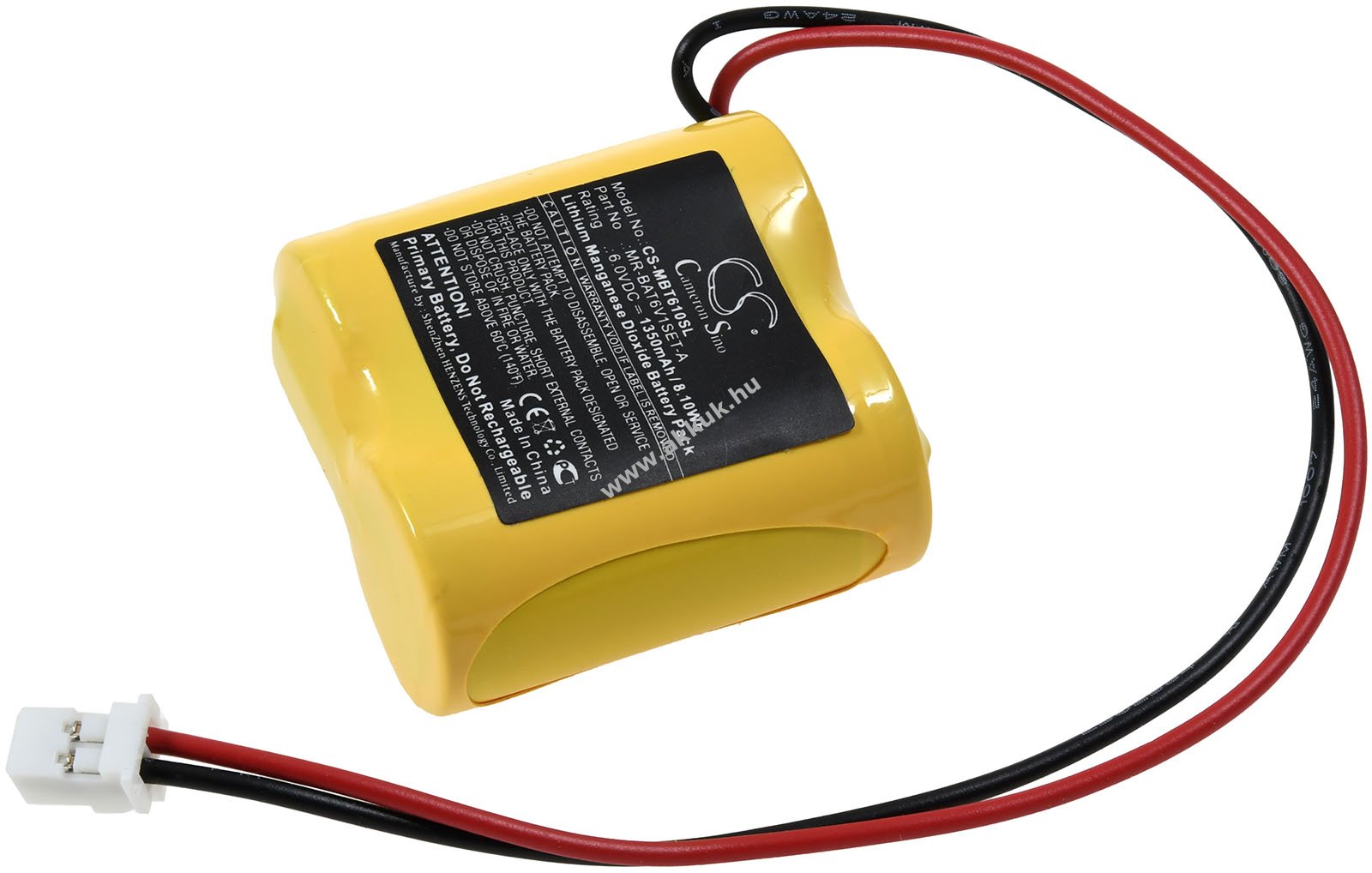 Helyettesítõ PLC (SPS) lithium elem Mitsubishi MR-BAT6V1SET-A