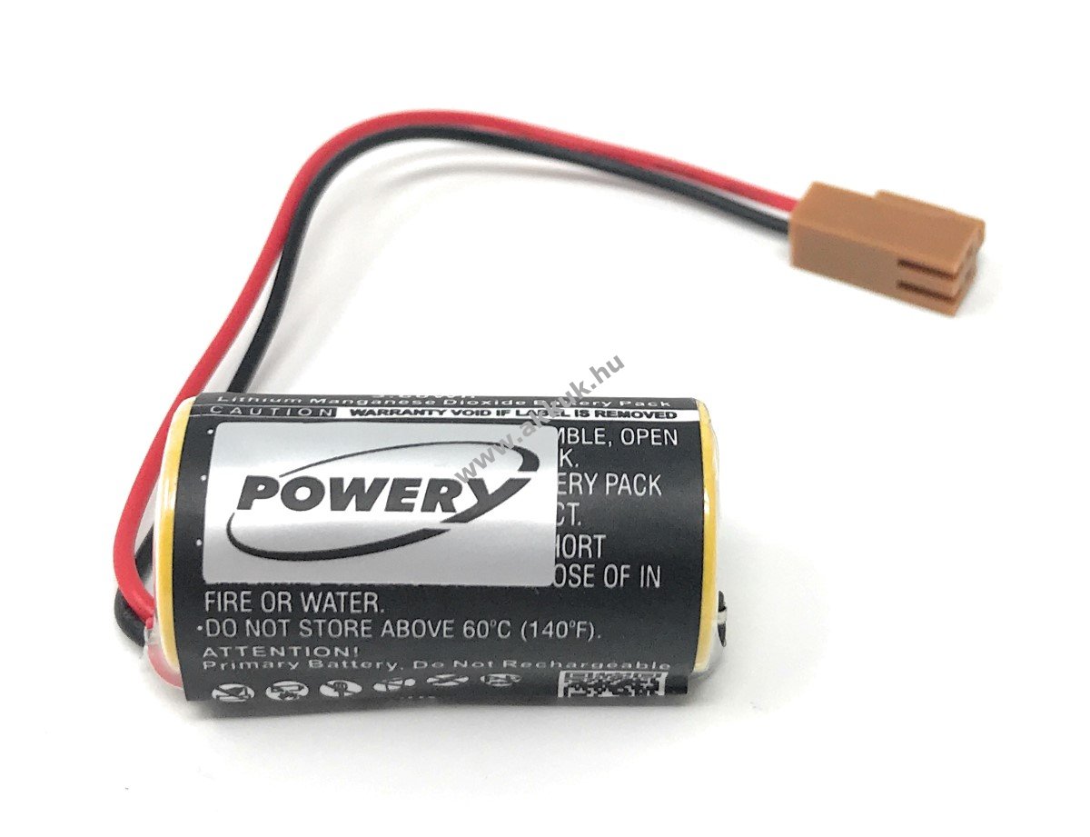 Helyettesítõ PLC (SPS) lithium elem Panasonic típus BR2/3AE2P