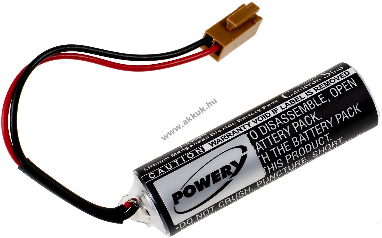Helyettesítõ PLC (SPS) lithium elem típus Toshiba ER6V