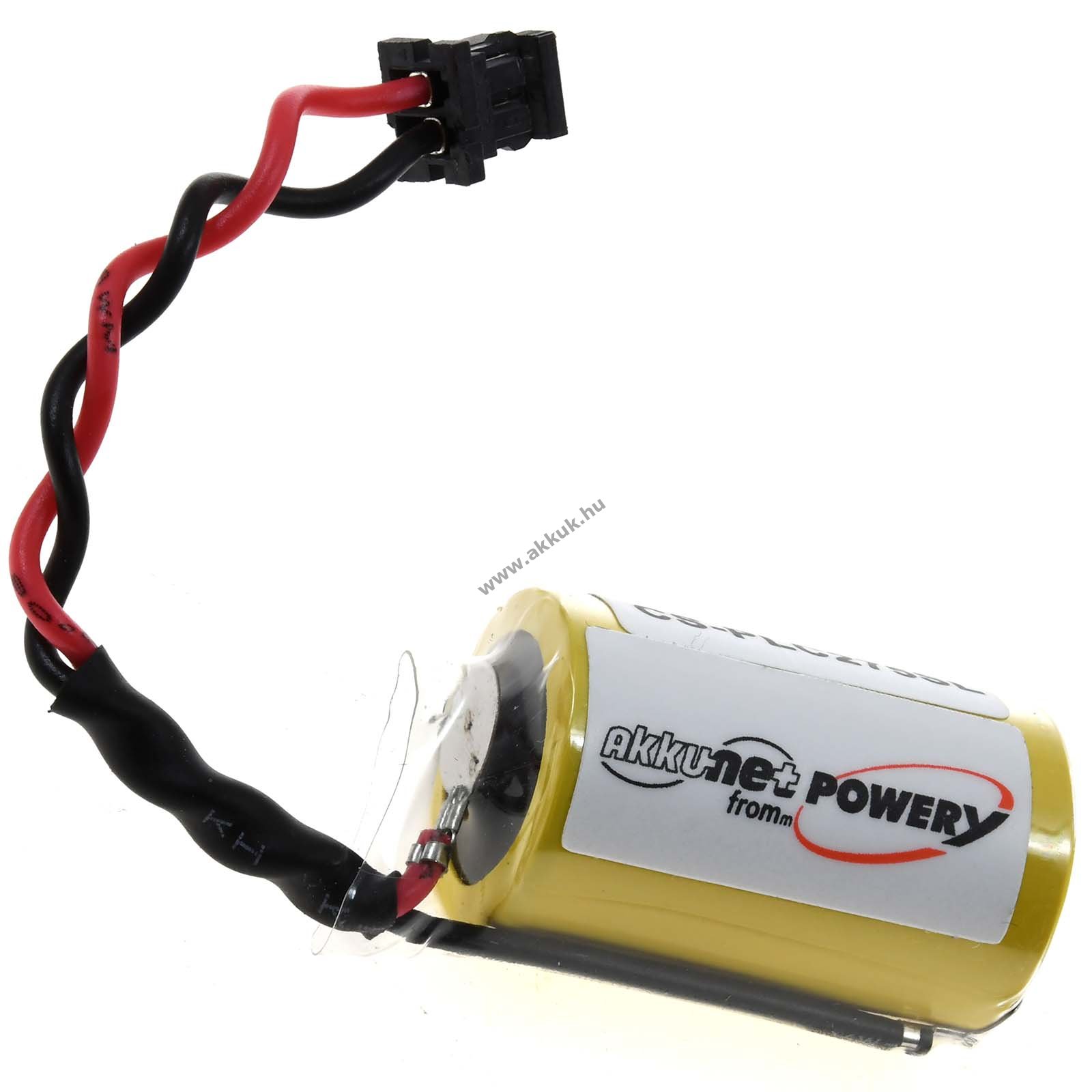 Helyettesítõ PLC (SPS) lithium elem Toshiba típus JZSP-BA01 - fekete csatlakozóval
