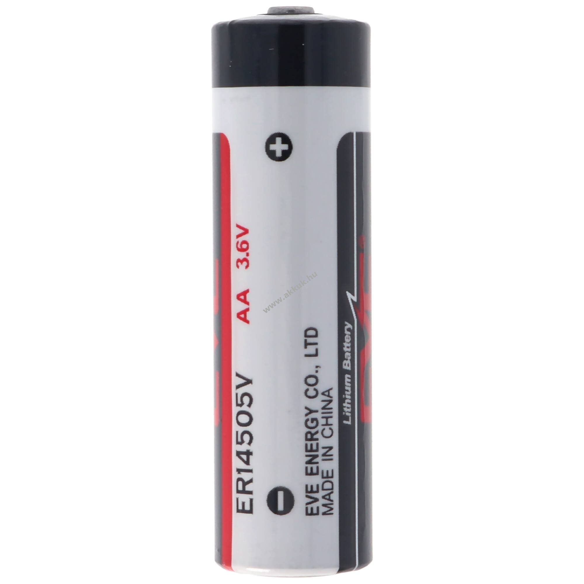 EVE ER14505 AA 3,6V Lithium-Thionyl-Chlorid (LiSOCl2) elem - Kiárusítás!