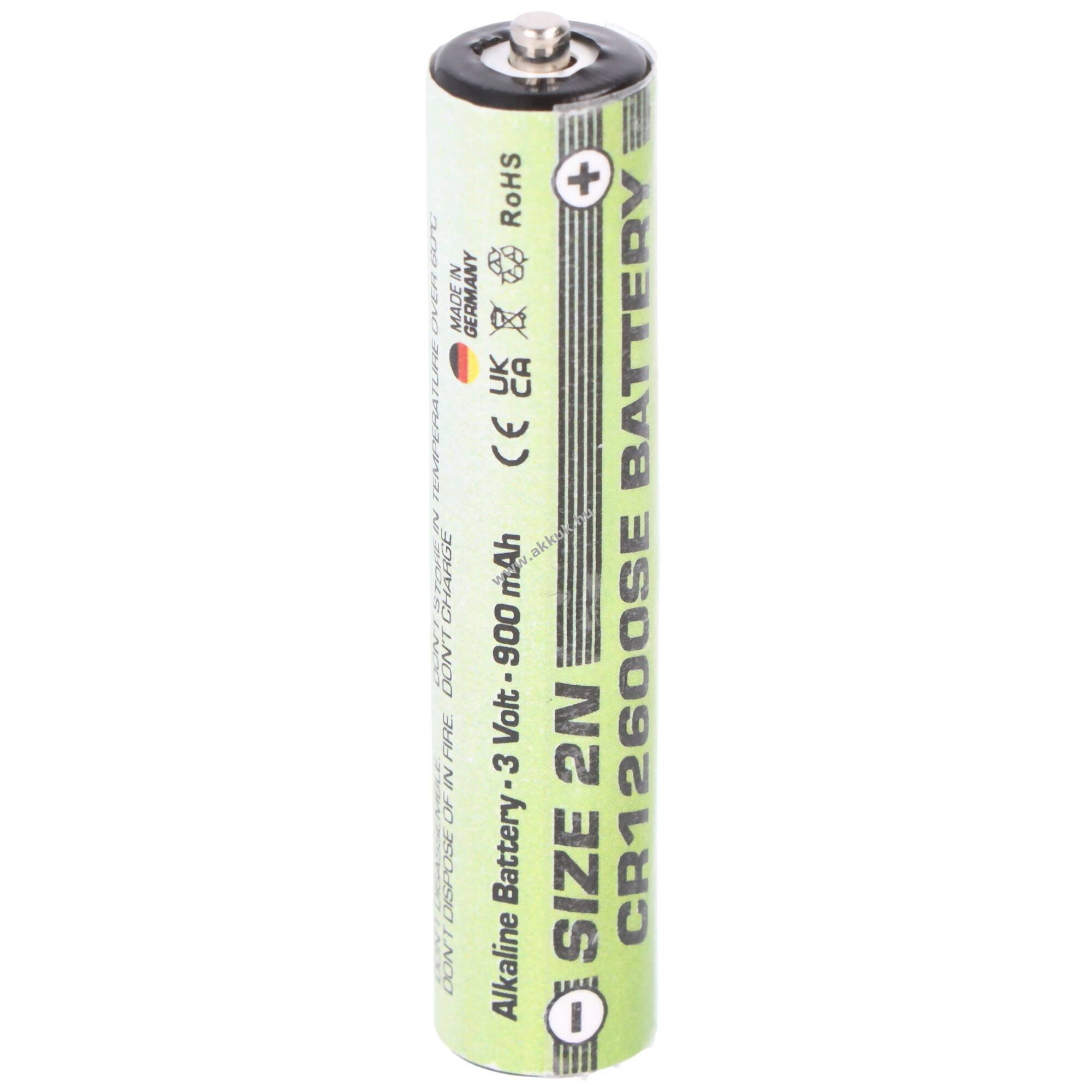 Helyettesítő elem Sanyo FDK CR12600SE 2N 3V 900mAh lítium elem