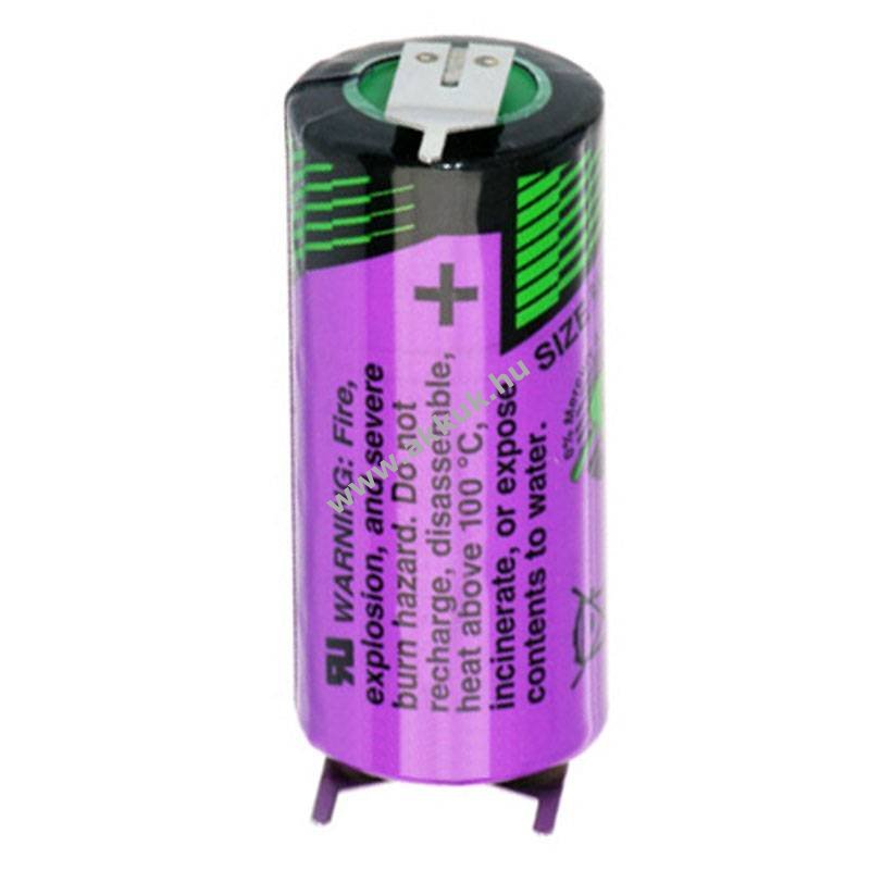 Tadiran SL-761/PT 3,6V 2/3AA nyomtatott érintkezős elem 1/2 pin +/- lítium