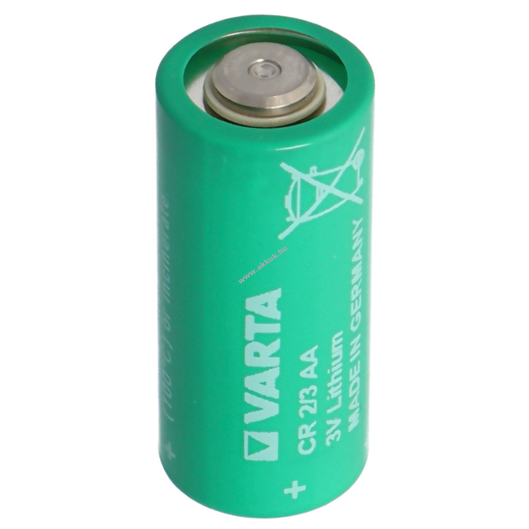 Varta Lithium elem CR 2/3 AA, 6237, 3V - Kiárusítás! - A készlet erejéig!