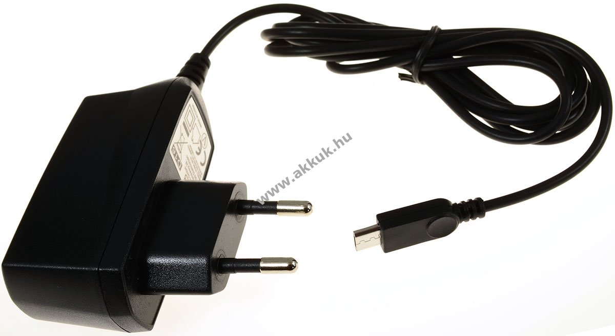Powery töltő/adapter/tápegység micro USB 1A LG VN250