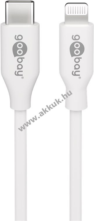 Goobay Lightning - USB-C USB töltõ és szinkronizáló kábel 0,5m
