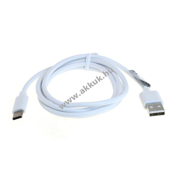 OTB adatkábel / töltõkábel USB-C , fehér, 1m, fehér