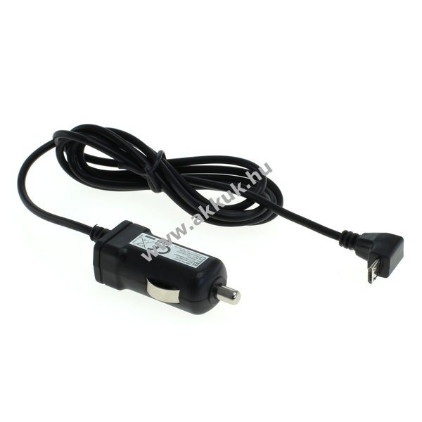 OTB autós töltõkábel micro USB 1A (12 / 24V) - Kiárusítás! - A készlet erejéig!
