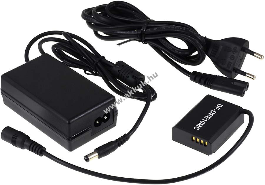 Töltőkábel DC Coupler adapter Canon típus DR-E10