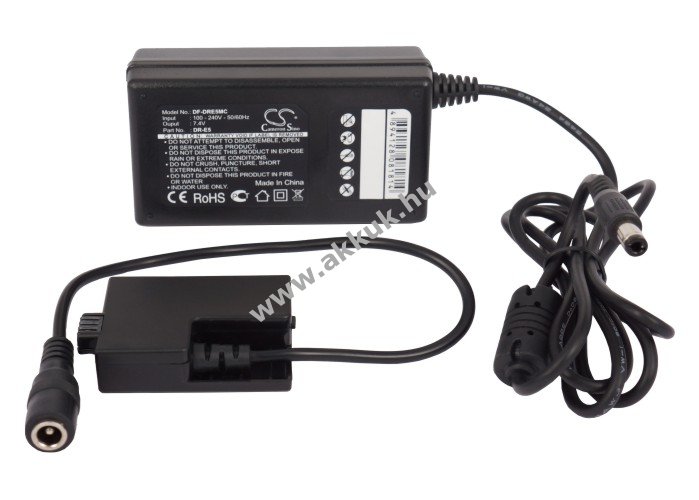 Helyettesítő töltőkábel DC Coupler Canon típus 3072B001