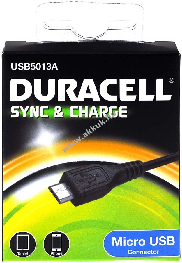 Micro USB-USB kábel 2.0 Android, 1m, Samsung, HTC, Motorla, Blackberry, Sony, Nokia, HP