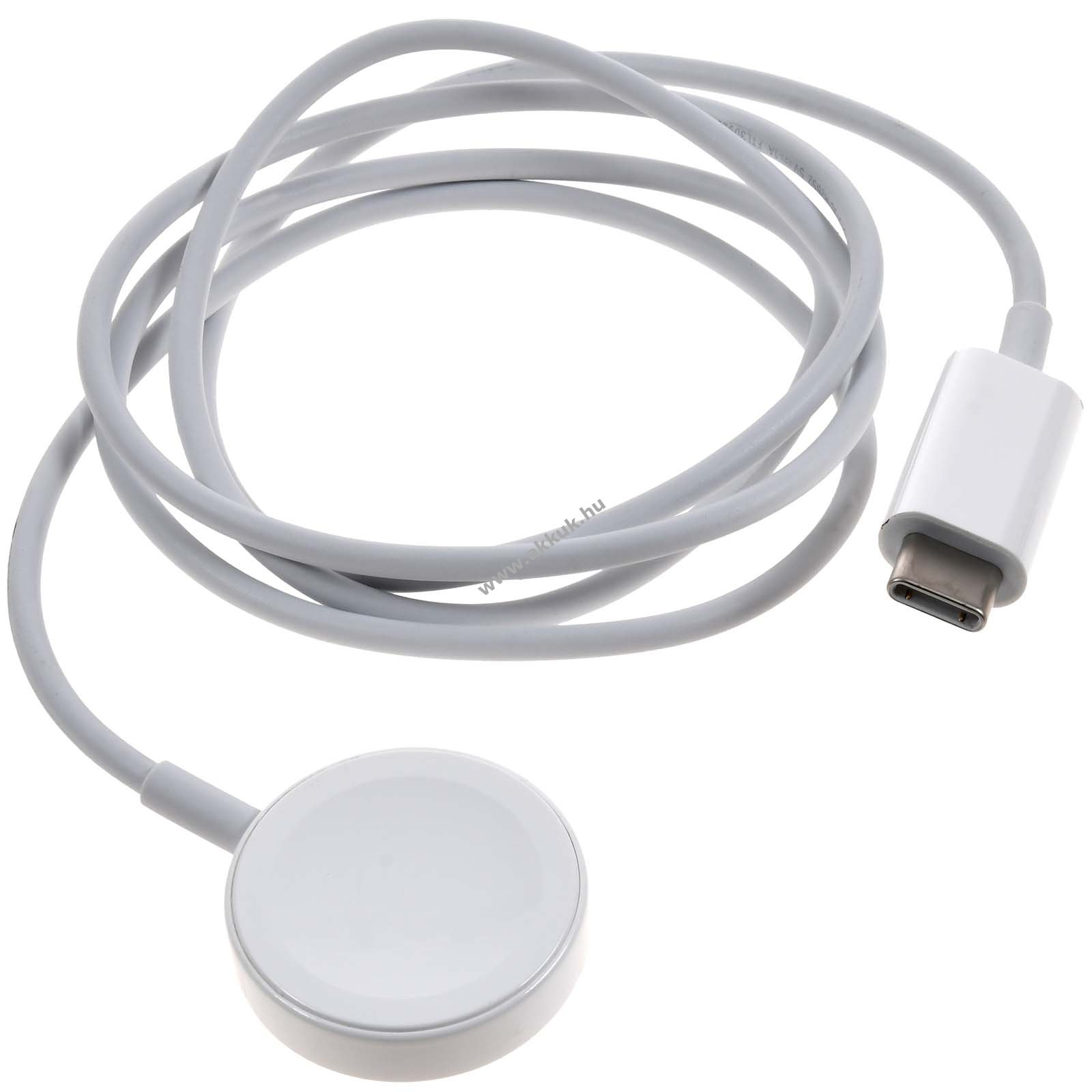 Eredeti APPLE A2652, mágneses USB-C töltõkábel, 1m, fehér