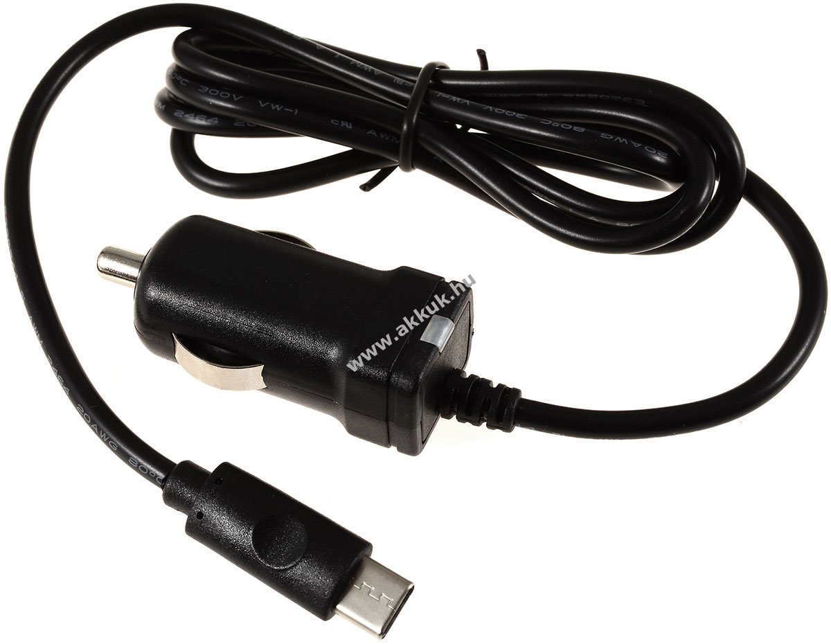 Autós töltőkábel USB-C ZTE Grand X3 3Ah