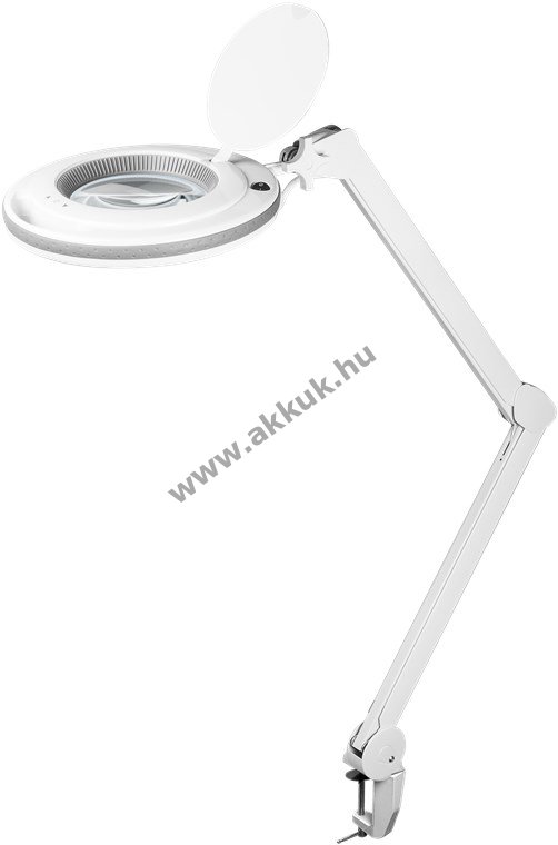Goobay csíptetős LED nagyító 9W 80-730lm 127mm kristályüveg 1,75x 3 dioptria dimmelhető