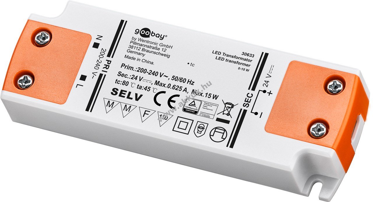 Goobay LED-trafo 24V 15W