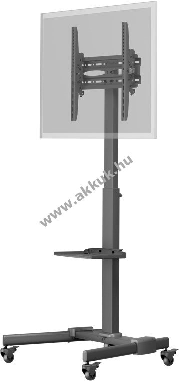 Goobay Basic mobil TV állvány 37-70 94-178cm max35kg 4 görgős VESA400x400