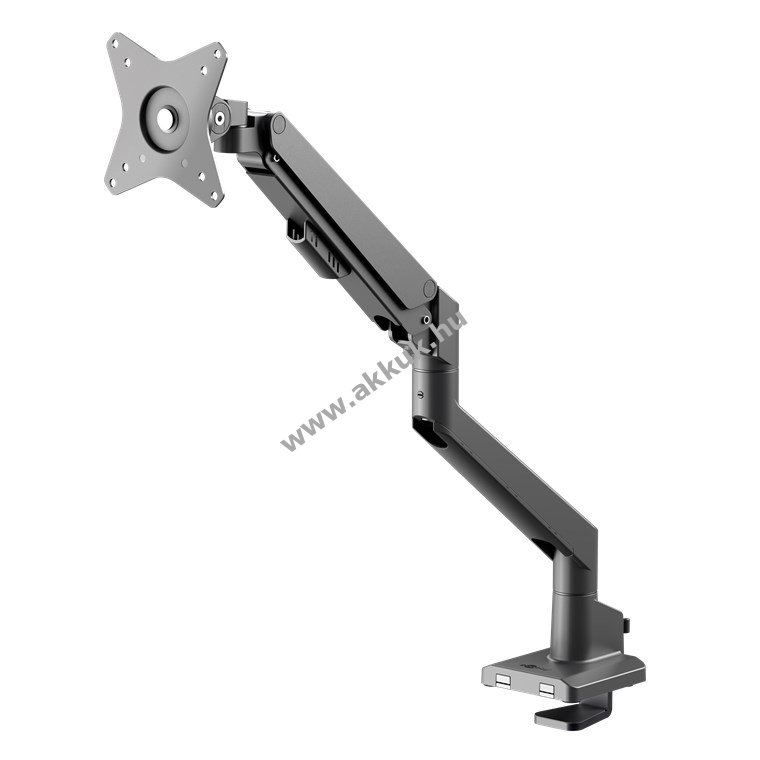 Goobay Pro egymonitoros gázrugós monitorkar 17-32col (43-81cm) max.9kg VESA75/100