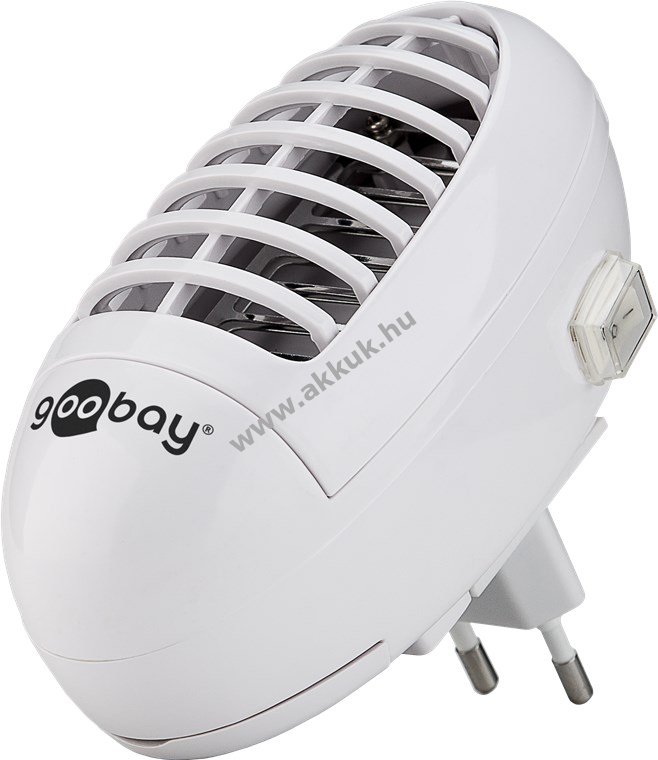 Goobay UV-LED beltéri rovarcsapda 1W euro dugó (CEE 7/16) csendes elektromos