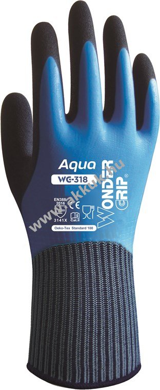 Wonder grip Aqua munkavédelmi kesztyű, L/9 méretű