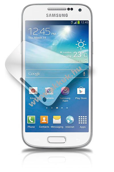 Goobay kijelző-védőfólia Samsung Galaxy S4 mini 2db/csom - A készlet erejéig
