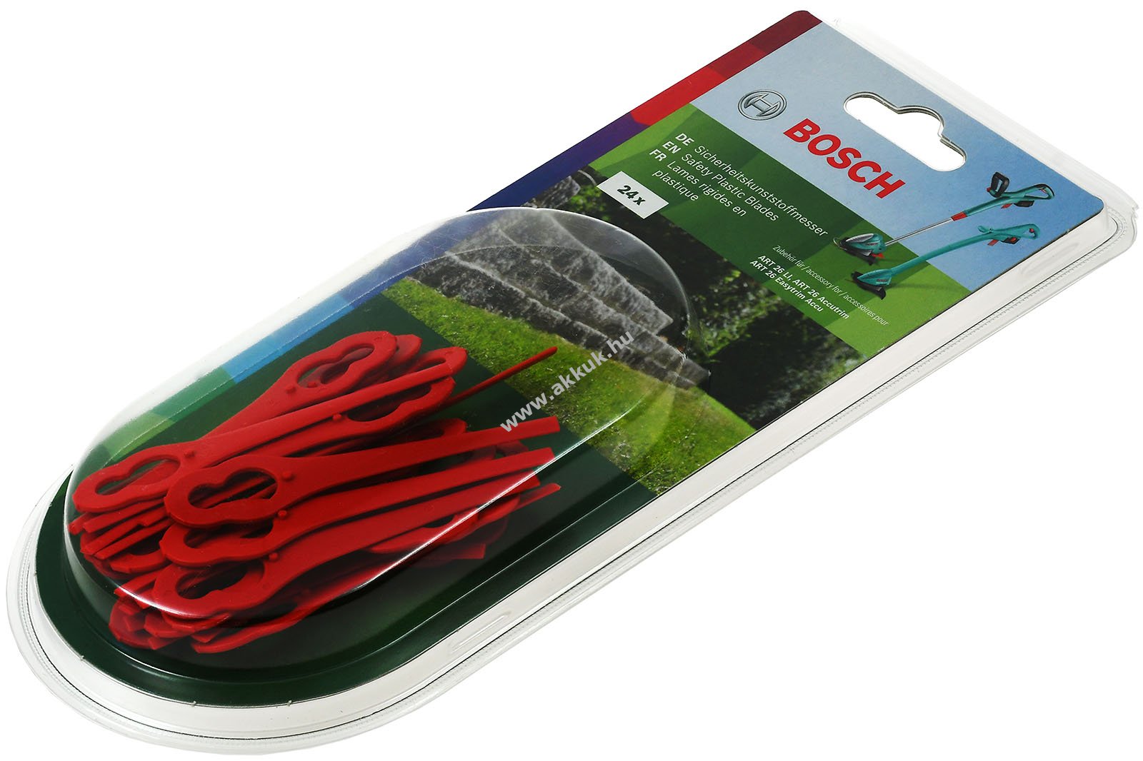 24db Bosch műanyag pótkés, tartozék 26cm