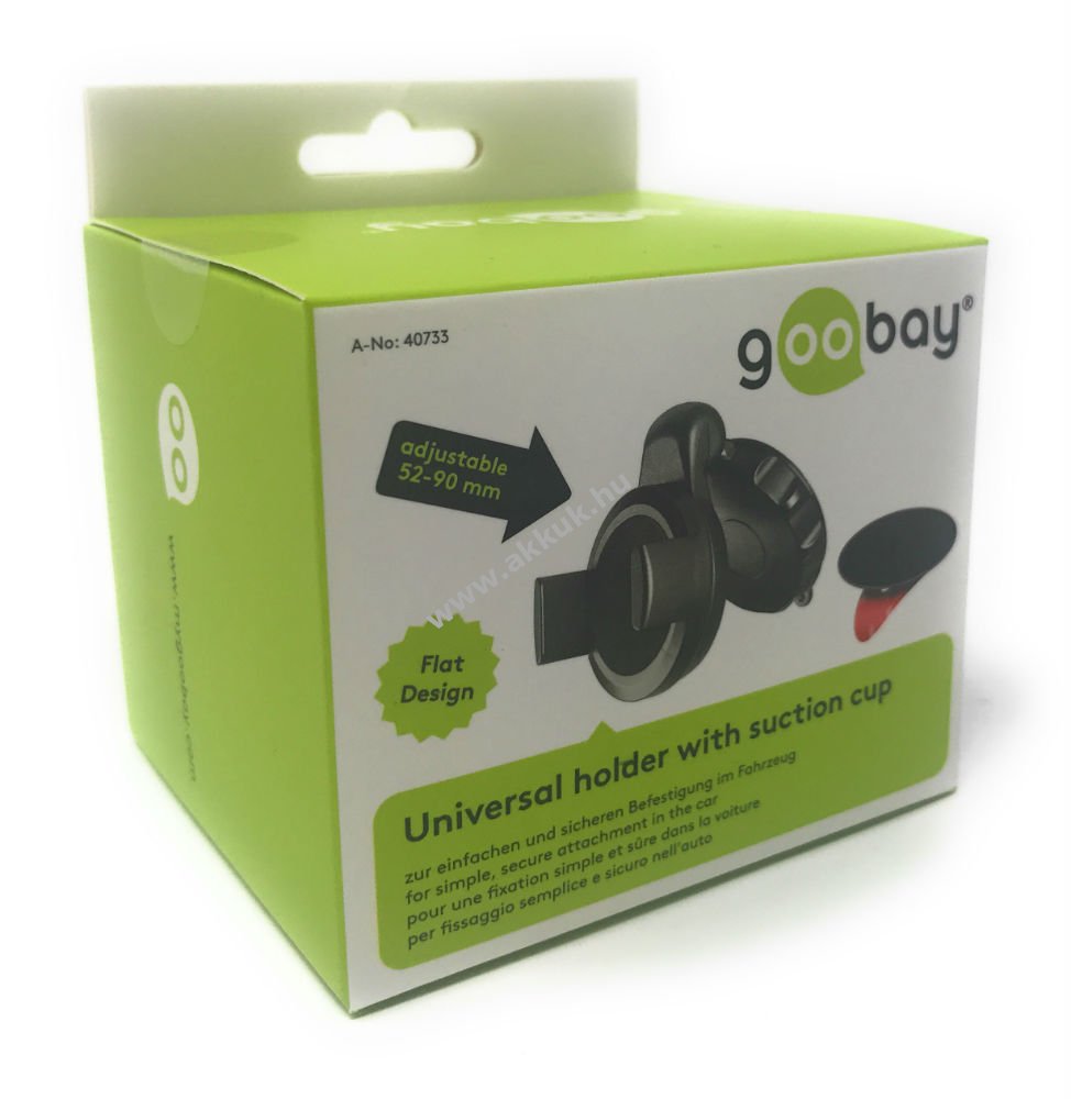 goobay autós telefontartó Samsung Galaxy S4 / Galaxy S5 / Galaxy S5 neo / Galaxy S5 mini