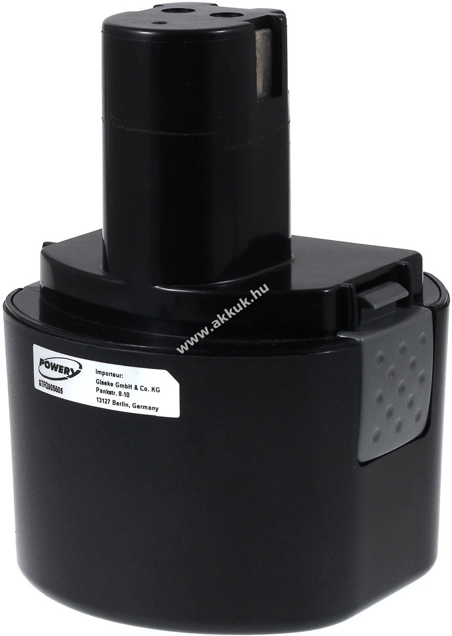 Helyettesítõ akku szerszámgép Ryobi 9,6V 1400669