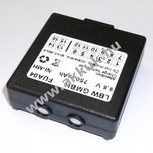 Helyettesítõ akku daru távirányító Abitron / Hetronic Nova Ergo 750mAh - A készlet erejéig!