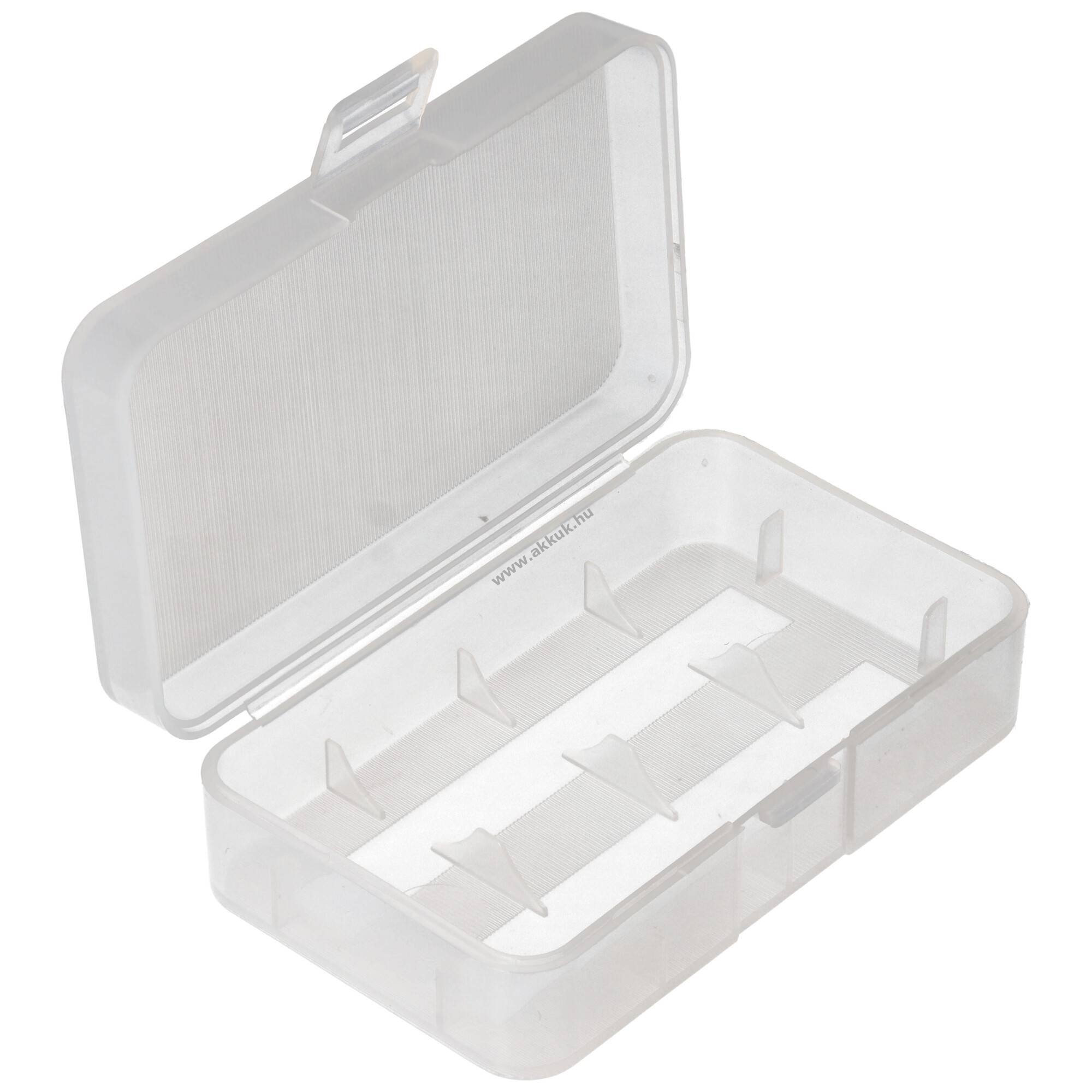 Keeppower tárolódoboz D4 20700/21700 akkukhoz 87x49x25mm műanyag