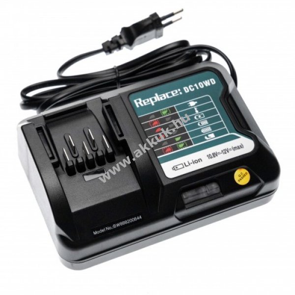 Helyettesítõ töltõ Makita DC10WD 10.8-12V Li-Ion Akkuhoz