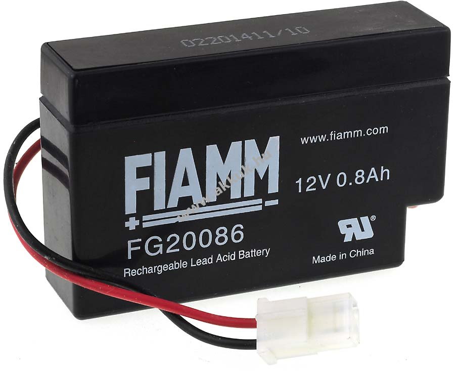 Ólom akku 12V 0,8Ah (FIAMM) típus FG20086