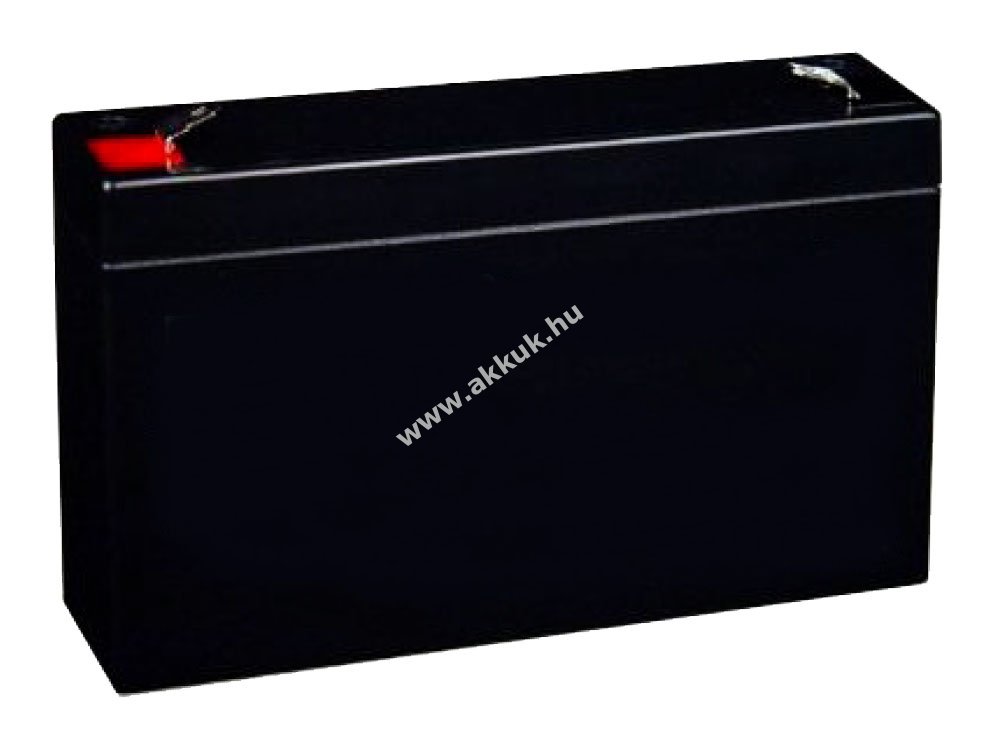 Ólom akku 6V 12Ah (UPS POWER) típus BT12-6