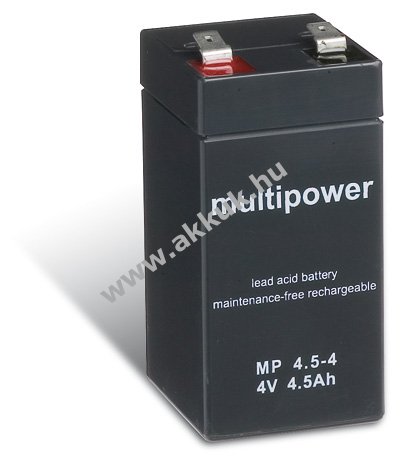 Helyettesítõ akku digitális mérleg (Multipower) típus MP4,5-4