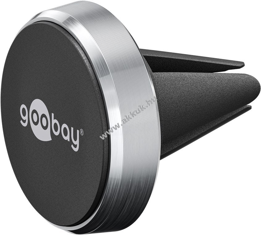 Goobay univerzális mágneses autós tartó szett vékony dizájn 1x adapter 2x fémlemez
