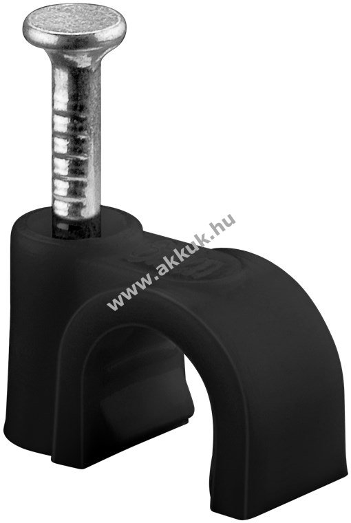 100db kábel rögzítõ bilincs 6mm, fekete