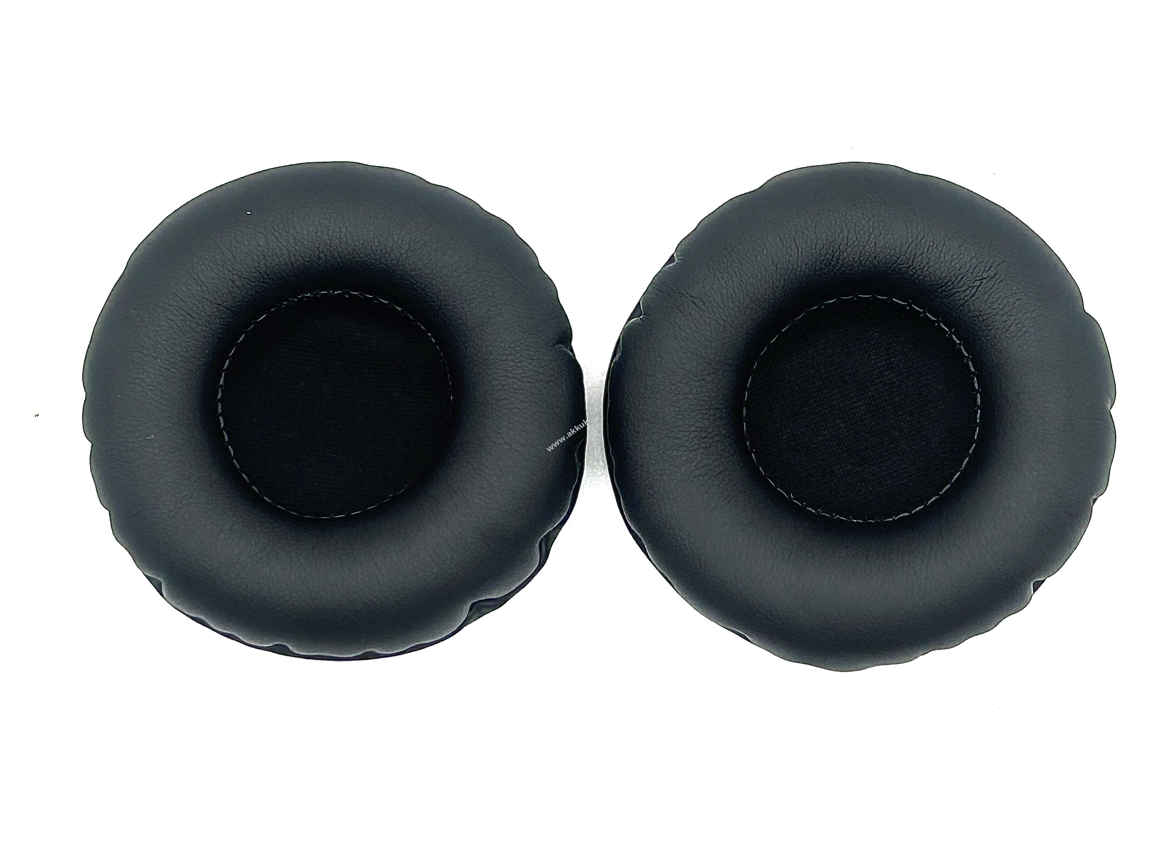 Fejhallgató, fülhallgató fülpárna szivacs 60mm különbözõ fejhallgatókhoz, fekete 1pár