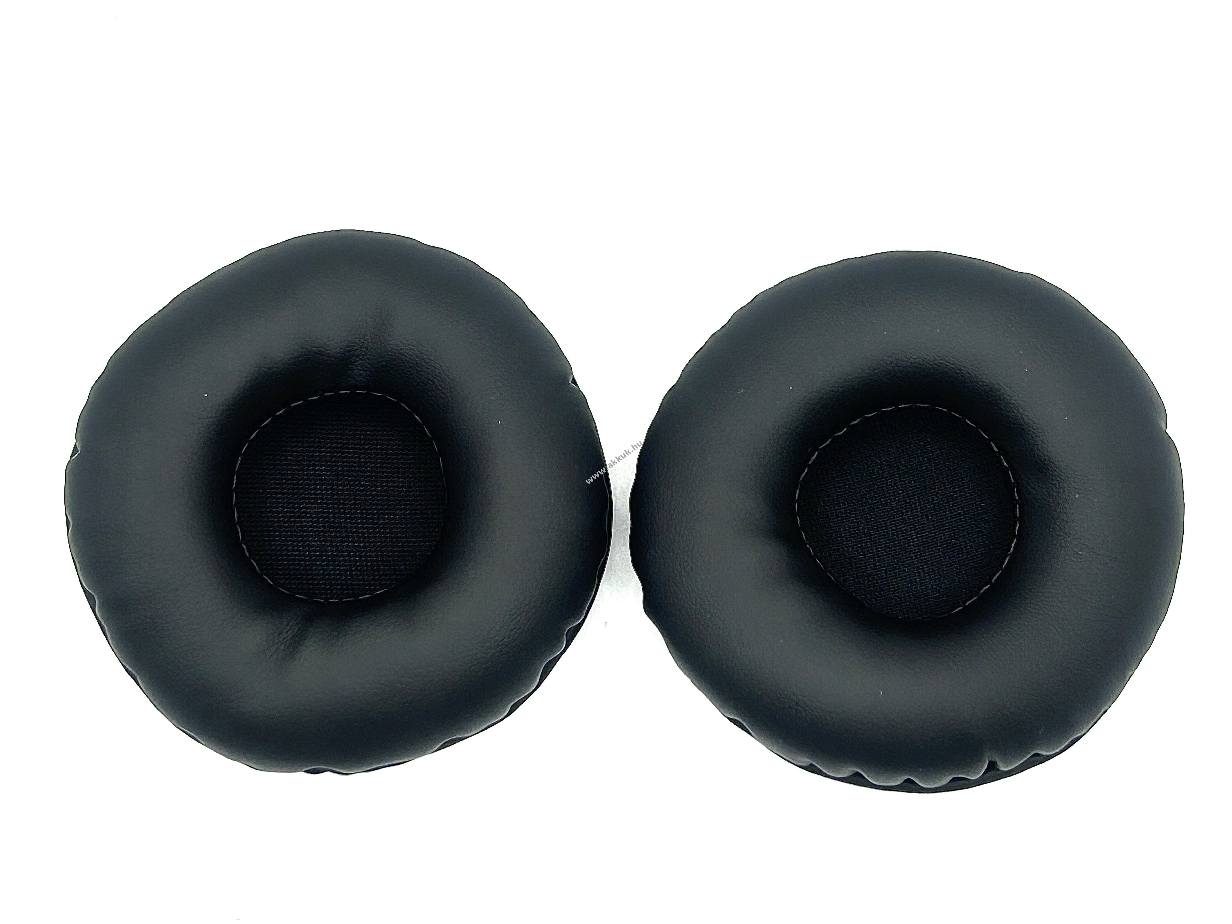 Fejhallgató, fülhallgató fülpárna szivacs 70mm különbözõ fejhallgatókhoz, fekete 1pár