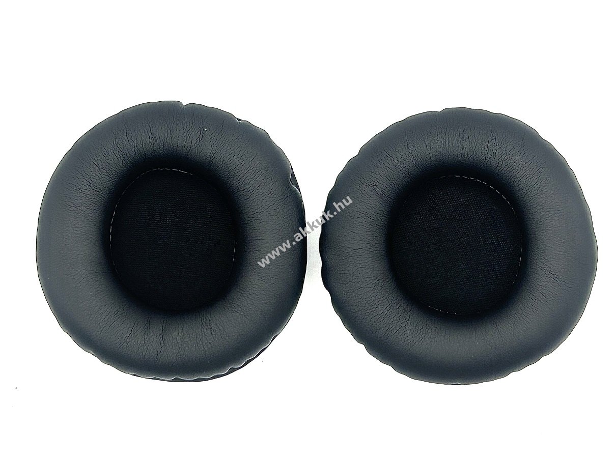 Fejhallgató, fülhallgató fülpárna szivacs 75mm különbözõ fejhallgatókhoz, fekete 1pár