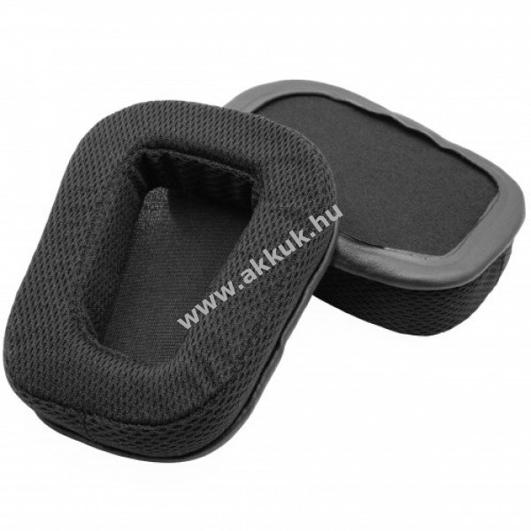 Fejhallgató, fülhallgató fülpárna szivacs Logitech G633 / G933, fekete 1pár