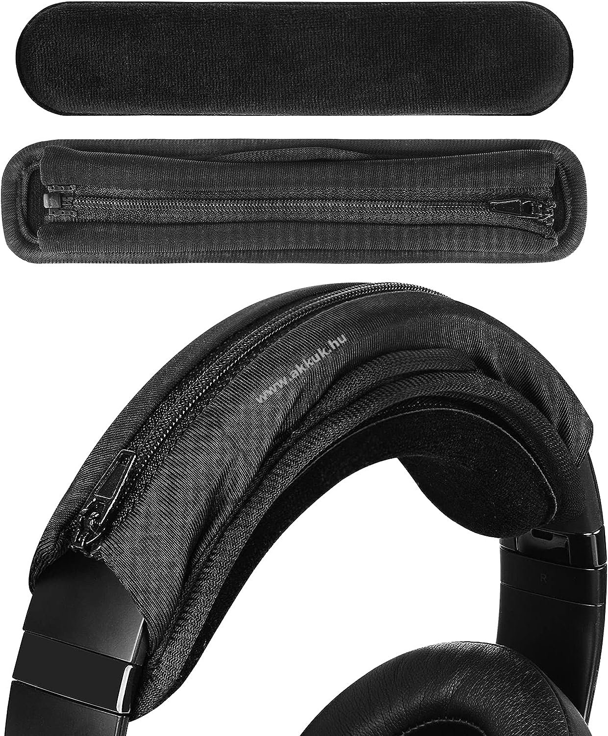 Fejpánt borító + fejpánt párna készlet JBL, Hyperx, Plantronics, Sennheiser, Sony fejhalgatókhoz