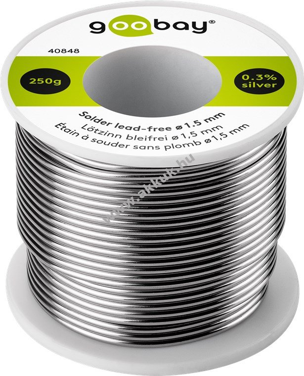 Goobay Essential ónmentes fluxmagos forrasztóón 1,5mm 250g No-Clean