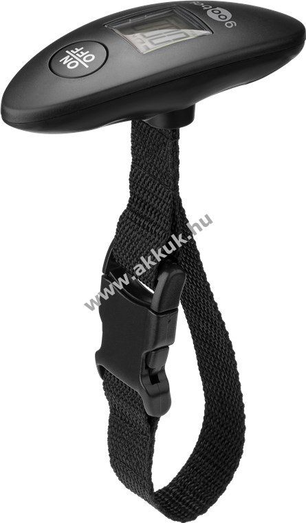 Goobay digitális poggyászmérleg 40kg CR2032 elemmel